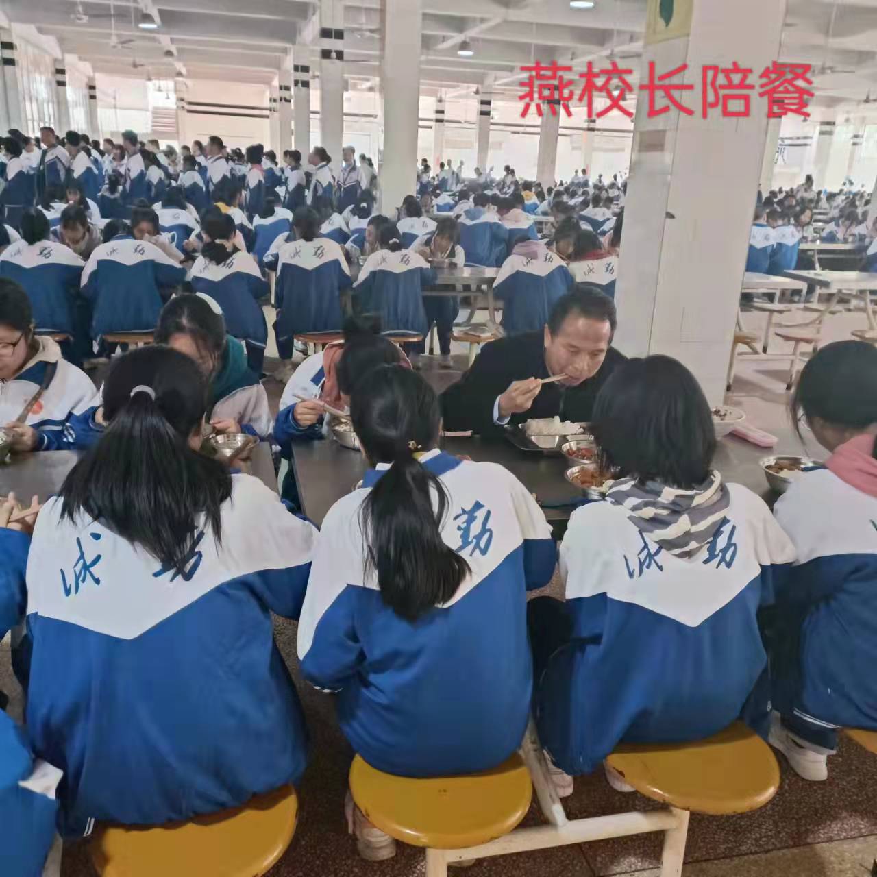 疫情无情校园有爱疫情下来自桃源一中食堂的温暖